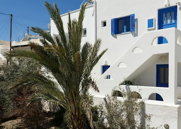 Elegant Cycladic Feriehus Emporio (Santorini)